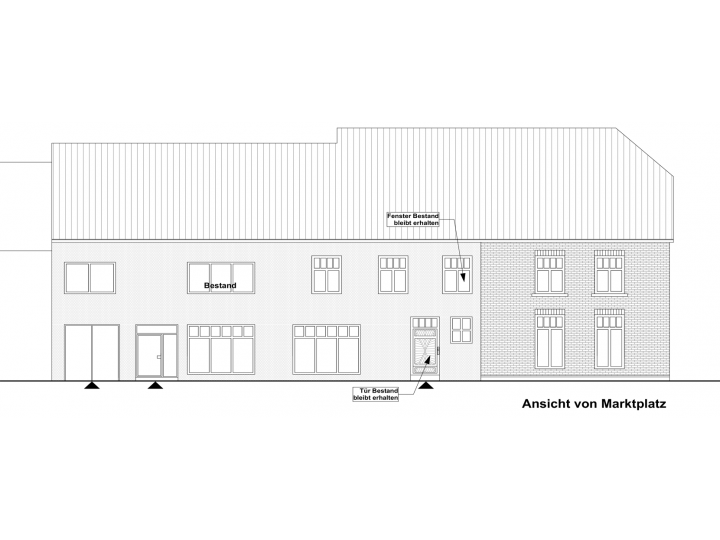 Ansicht vom Marktplatz